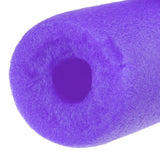 Maxbell Flexible Swimming Pool Noodle Hollow Foam Kids Adult Float Swim Aid Purple - Aladdin Shoppers