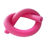 Maxbell Flexible Swimming Pool Noodle Hollow Foam Kids Adult Float Swim Aid Pink - Aladdin Shoppers