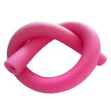 Maxbell Flexible Swimming Pool Noodle Hollow Foam Kids Adult Float Swim Aid Pink - Aladdin Shoppers