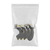 Maxbell Maxbell 4Pcs Golf Club Head Cover Headcovers with Interchangeable Number Tags Yellow