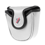 Maxbell Maxbell Skull Golf Mallet Putter Head Cover Protector Bag & Magnetic Closure White