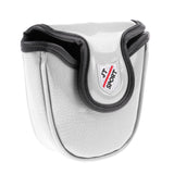 Maxbell Maxbell Skull Golf Mallet Putter Head Cover Protector Bag & Magnetic Closure White