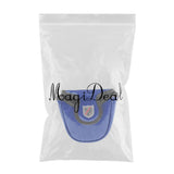 Maxbell Maxbell Skull Golf Mallet Putter Head Cover Protector Bag & Magnetic Closure Blue