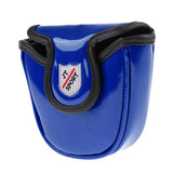 Maxbell Maxbell Skull Golf Mallet Putter Head Cover Protector Bag & Magnetic Closure Blue