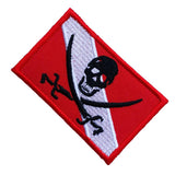 Maxbell 2 Pieces Scuba Diving Dive Diver Down Flag Patch Badge for Backpack Gear Bag