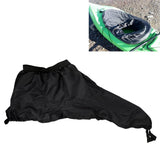 Spray Skirt Kayak Cockpit Deck Cover Sprayskirt and Paddle Leash Rod Lanyard