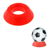 Maxbell Basketball Football Volleyball Softball Bowling Display Stand Holder Red