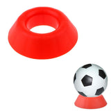 Maxbell Maxbell Basketball Football Volleyball Softball Bowling Display Stand Holder Red