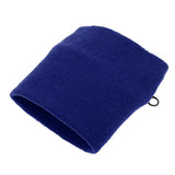 Maxbell Outdoor Sports Fitness Wristband Sweatband Wallet Zipper Pocket Royal Blue - Aladdin Shoppers