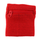 Maxbell 2Pieces Outdoor Sports Fitness Soft Wristband Sweatband Wallet Zipper Pocket
