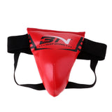 Maxbell Maxbell Elastic Belt Boxing Crotch Protector Groin Guard Boxing Gear L Red Adult