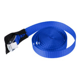 Maxbell Maxbell 300cm 25mm Kayak Canoe Tie Down Strap Pack Lash Belt Metal Buckle Blue