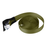Maxbell Maxbell 300cm 25mm Kayak Canoe Tie Down Strap Pack Lash Belt Metal Buckle Army Green