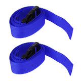 Maxbell 1 Pair 1m 25mm Golf Trolley Webbing Straps with Quick Release Buckle blue - Aladdin Shoppers