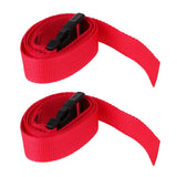 Maxbell 1 Pair 1m 25mm Golf Trolley Webbing Straps with Quick Release Buckle red - Aladdin Shoppers