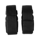 Maxbell 1 Pair 1m 25mm Golf Trolley Webbing Straps with Quick Release Buckle black - Aladdin Shoppers