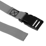 Maxbell 1 Pair 1m 25mm Golf Trolley Webbing Straps with Quick Release Buckle grey - Aladdin Shoppers