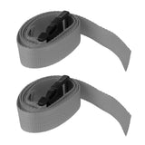 Maxbell 1 Pair 1m 25mm Golf Trolley Webbing Straps with Quick Release Buckle grey - Aladdin Shoppers