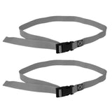 Maxbell 1 Pair 1m 25mm Golf Trolley Webbing Straps with Quick Release Buckle grey - Aladdin Shoppers