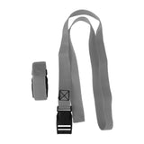 Maxbell 1 Pair 1m 25mm Golf Trolley Webbing Straps with Quick Release Buckle grey - Aladdin Shoppers