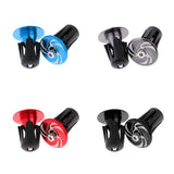 Maxbell 2pcs Handlebar End Caps Handlebar Plugs for Road Bike Mountain Bike Black - Aladdin Shoppers