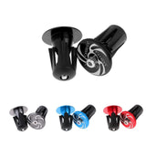 Maxbell 2pcs Handlebar End Caps Handlebar Plugs for Road Bike Mountain Bike Black - Aladdin Shoppers