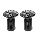 Maxbell Maxbell 2pcs Handlebar End Caps Handlebar Plugs for Road Bike Mountain Bike Black