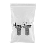 Maxbell 2pcs Handlebar End Caps Handlebar Plugs for Road Bike Mountain Bike Black - Aladdin Shoppers