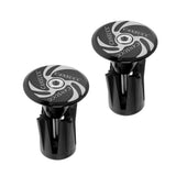 Maxbell 2pcs Handlebar End Caps Handlebar Plugs for Road Bike Mountain Bike Black - Aladdin Shoppers