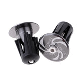 Maxbell 2pcs Handlebar End Caps Handlebar Plugs for Road Bike Mountain Bike Silver - Aladdin Shoppers