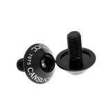 Maxbell Maxbell Aluminum Alloy Bike Water Bottle Cage Bolt Holder Socket Screw M5x10mm Black