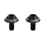 Maxbell Aluminum Alloy Bike Water Bottle Cage Bolt Holder Socket Screw M5x10mm Black - Aladdin Shoppers