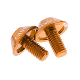 Maxbell Aluminum Alloy Bike Water Bottle Cage Bolt Holder Socket Screw M5x10mm Gold - Aladdin Shoppers