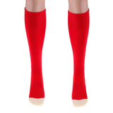 Maxbell Football Soccer Sports Compression Socks Anti Slip Slipper Socks Red - Aladdin Shoppers