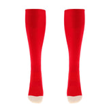 Maxbell Football Soccer Sports Compression Socks Anti Slip Slipper Socks Red - Aladdin Shoppers