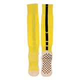 Maxbell Football Soccer Sports Compression Socks Anti Slip Slipper Socks Yellow - Aladdin Shoppers