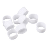 Maxbell Maxbell 10 Pack Tennis Racquet Grip Ring Sweat Absorbing Badminton Grip Band White