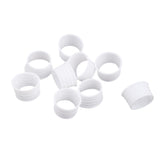 Maxbell Maxbell 10 Pack Tennis Racquet Grip Ring Sweat Absorbing Badminton Grip Band White