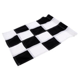 Maxbell Maxbell Backyard Practice Golf Hole Pole Cup Flag Putting Green Flags Black + White