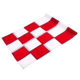 Maxbell Maxbell Backyard Practice Golf Hole Pole Cup Flag Putting Green Flags Red + White