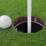 2xStainless Steel Golf Green Hole Cup Practice Aids Putting Putter Training