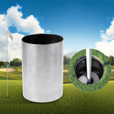 2xStainless Steel Golf Green Hole Cup Practice Aids Putting Putter Training