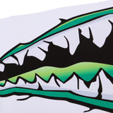 Maxbell 2 Pieces Large 3D Shark Teeth Mouth Sticker Kayak Fishing Boat Decals Green - Aladdin Shoppers