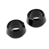 Maxbell Maxbell 2pcs Plastic Golf Iron Ferrule for Taper Tip Iron Wedge Black 0.335