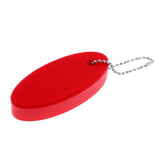 Maxbell Maxbell Water Sports Foam Floating Oval Keychain Keyring Water Key Float Buoy Red