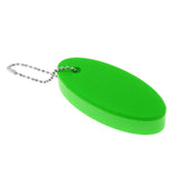 Maxbell Maxbell Water Sports Foam Floating Oval Keychain Keyring Water Key Float Buoy Green