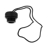 Maxbell Maxbell Scuba Diving Dive Tank Valve Threaded Dust Plug Cap Protection Cover Black