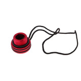 Maxbell Maxbell Scuba Diving Dive Tank Valve Threaded Dust Plug Cap Protection Cover Red