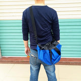 Maxbell 2 Pieces Wetsuit Changing Mat/ Waterproof Dry Bag with Handle Shoulder Strap