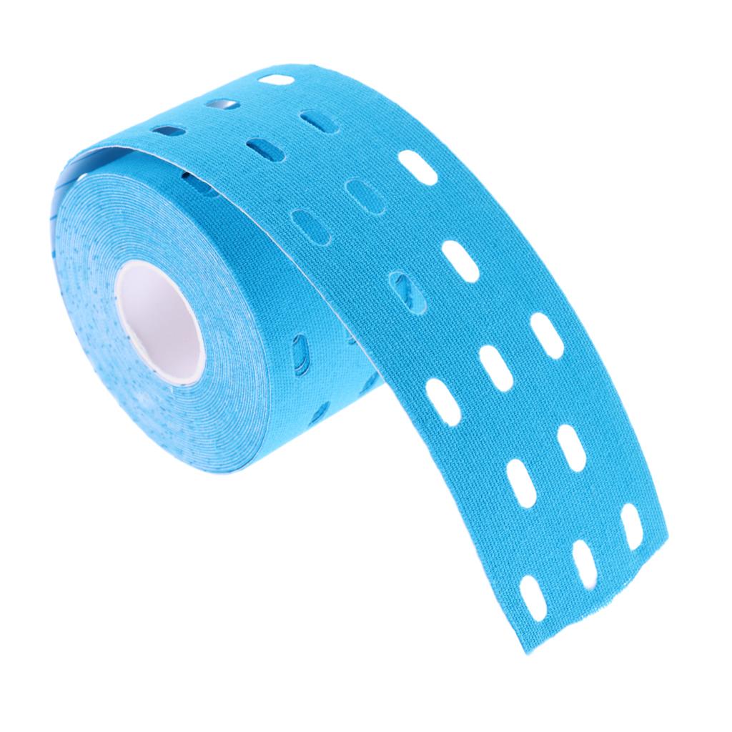 Maxbell Maxbell One Roll Kinesiology Athletic Muscle Support Sports Tape 5cm x 5M Blue